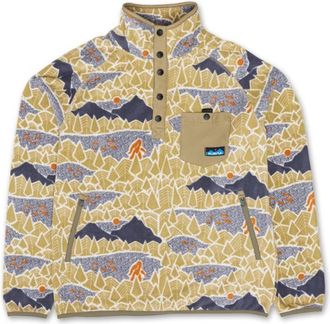 Kavu Teannaway Fleecepullover f&uuml;r Herren | beige
