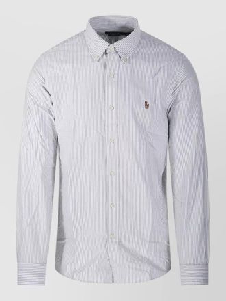 Ralph Lauren long sleeve striped shirt button down collar