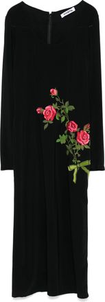 Vivetta Floral Embroidered Midi Dress