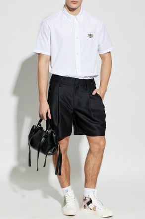 Kenzo Short-sleeve Shirt, Mens, White