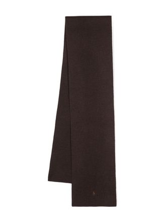 Polo Ralph Lauren Sciarpa Polo Pony - Marrone
