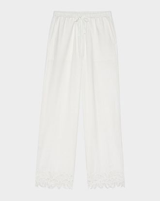 Rails Emmie Embroidered Drawstring Pants