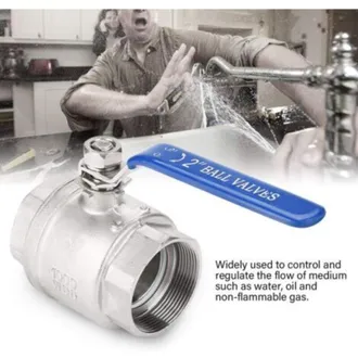OEM V&aacute;lvula De Bola Roscada Hembra De Paso Total Crezuo De 2 Dn50 1000 Wog En Acero Inoxidable 304-crezuo