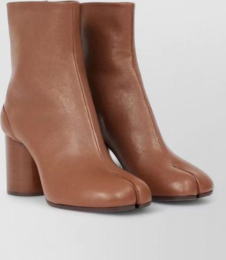 Maison Margiela leather tabi ankle boots