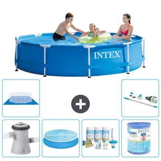 Intex Piscina Con Estructura Redonda - 305x76 Cm - 8-piezas S31693