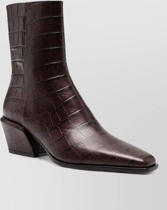 PARIS TEXAS leather ankle boots
