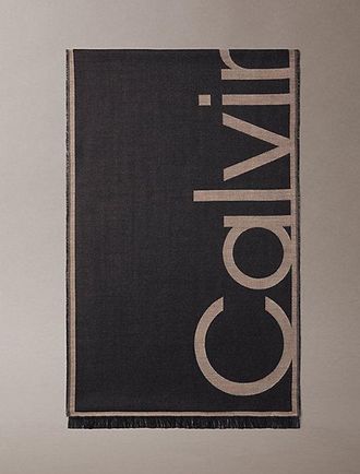 Calvin Klein Estola de jacquard con logo