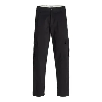 Jack & Jones Heren, Broeken, Zwart, Maat: W32 L32 Zijde