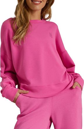 Rhone DreamGlow Crewneck Sweatshirt in Pink Rose at Nordstrom, Size Xx-Large