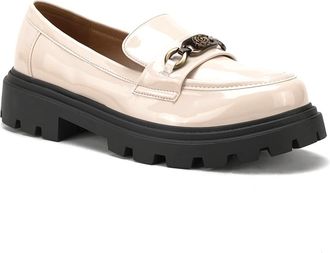 Unze Women ROSITSA Trendy Casual Loafers UK Size 3-8 Off-White
