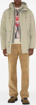 Burberry Parka a strati - Toni neutri