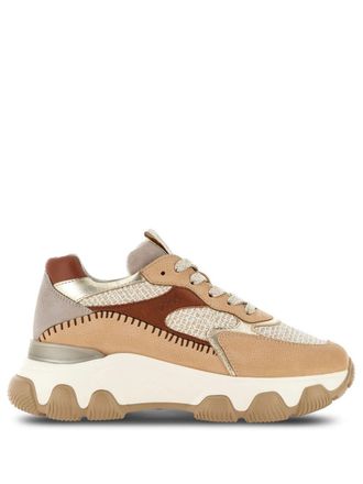 Hogan Sneakers Hyperactive con design inserti - Toni neutri