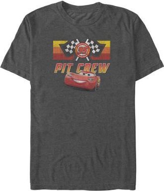 Cars Mens Cars Pit Crew Team Graphic Tee in Dark Heather at Nordstrom, Size Xxx-Large