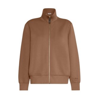 Max Mara Zip-throughs - Sweatshirts & Hoodies - Mujer - Marr&oacute;n - M