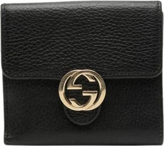 Gucci Pre-owned Wallets, female, Black, Size: ONE SIZE Pre-owned Wallet