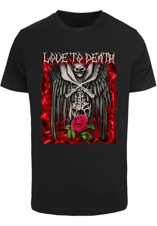Mister Tee Love to Death Tee, Black, XL