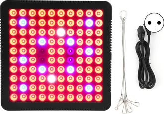 OEM L&aacute;mpara De Cultivo Led De Espectro Completo De 300 W Con 100 Chips Led, Panel De Luces De Cultivo Para Plantas, Enchufe 85-264veu
