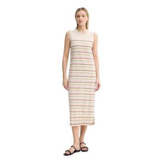 Paul Smith Maxi Jurk - Dames - Kleedjes - Beige - M - Katoen - Kleedjes