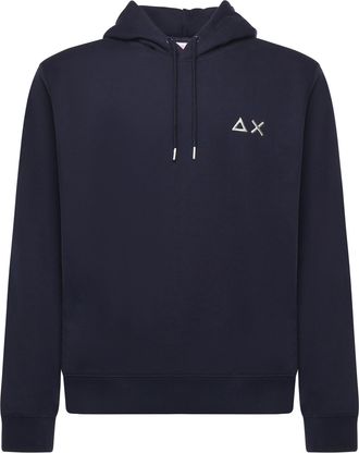 Sun 68 Cotton Sweatshirt With Logo