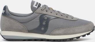 Saucony Mens Trainer 80 in Grey Suede - Size UK 10.5