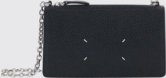 Maison Margiela Mini borsa a tracolla in pelle con zip e Four Stitches
