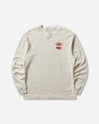 Nike Jordan Levi s Graphic Longsleeve T-Shirt Pale Ivory