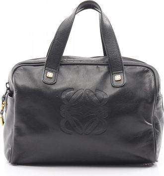 Loewe Black Leather Tote Bag (Pre-Owned)