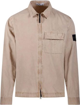 Stone Island Giacca-camicia con tasche - Toni neutri