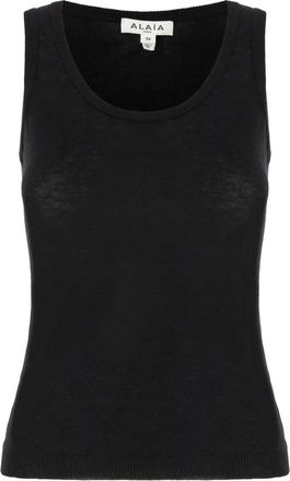 Alaia Mujer, Camisetas, Negro, Talla: XS