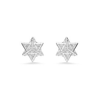 Swarovski Zilveren oorbellen voor vrouwen - Dames - Oorbellen - Grijs - ONE Size - Accessoires