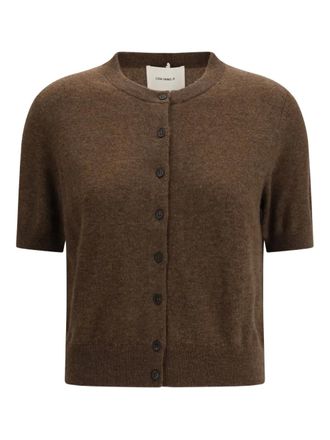 Lisa Yang Marene buttoned cardigan - women - Cashmere - 2 - Brown