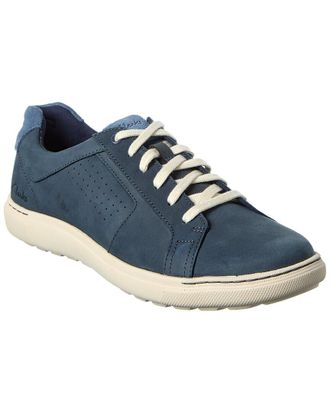 Clarks Mapstone Tie Leather Sneaker