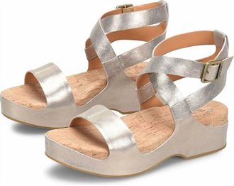 Kork-ease Womens Yadira Sandal In Gold