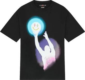 Nike Jordan x J Balvin T-shirt in cotone - Nero