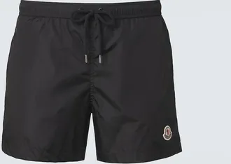 Moncler Logo swim trunks