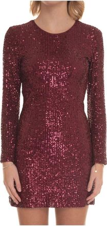 Pennyblack Gioioso Kokertjurk - Dames - Feestkleedjes - Rood - L - Polyester - Kleedjes
