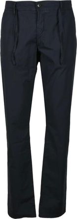 Daniele Alessandrini Heren, Broeken, Blauw, Maat: W31 Katoen