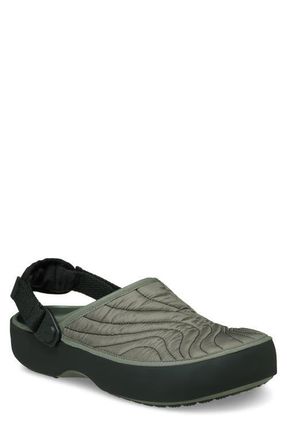 Crocs Classic Quilted Clog in Galactic Grey at Nordstrom, Size 11 Womens