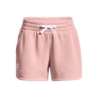 Under Armour Womens Fleece Short - Retro Pink - 14 (L)