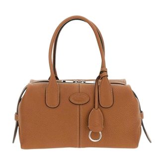 Tod's DBK Small Box Bag - Dames - Tassen - Bruin - Maat: ONE Size Leer