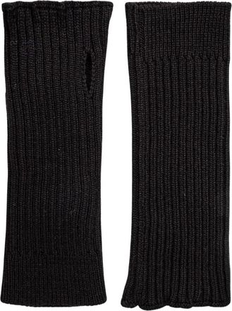 Newland Edelweiss Handwarmers - Dames - Outdoor handschoenen - Zwart - ONE Size - Wol - Fitness