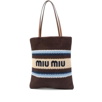 Miu Miu Crochet Tote Bag