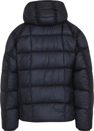 C.P. Company Mens Hooded Puffer Jacket D.d. Shell Blue Polyamide Padded & Down