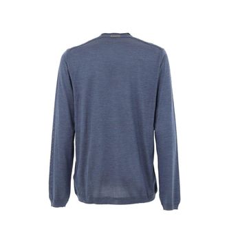 Dolce & Gabbana Mens Blue Silk Sweatshirt Clothing