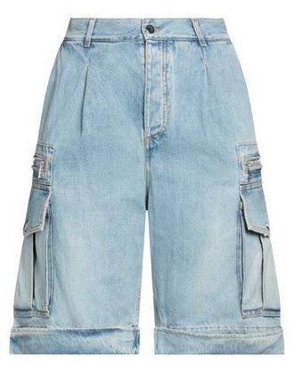 Balmain BOTTOMWEAR - Denim shorts on YOOX.COM