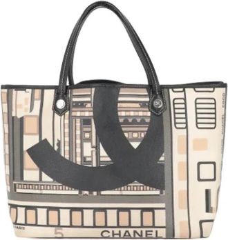 Chanel Pre-owned Leather chanel-bags - Dames - Vintage Shopper - Beige - ONE Size - Vintage