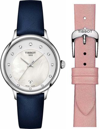 Tissot Womens 33mm Blue Quartz Watch T1332101611600