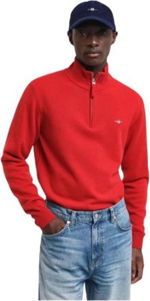 GANT Truien - Heren - V-hals truien - Rood - M - Truien & Vesten