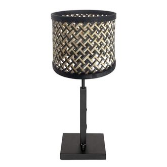 Steinhauer L&aacute;mpara De Mesa - Stang - Negro - Lino Metal - &Oslash; - Steinhauer