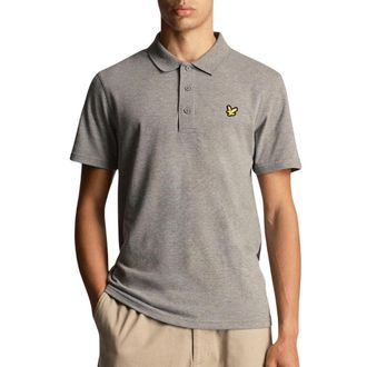 Lyle & Scott Heren Regular Sport Polo Shirt (Grijs)